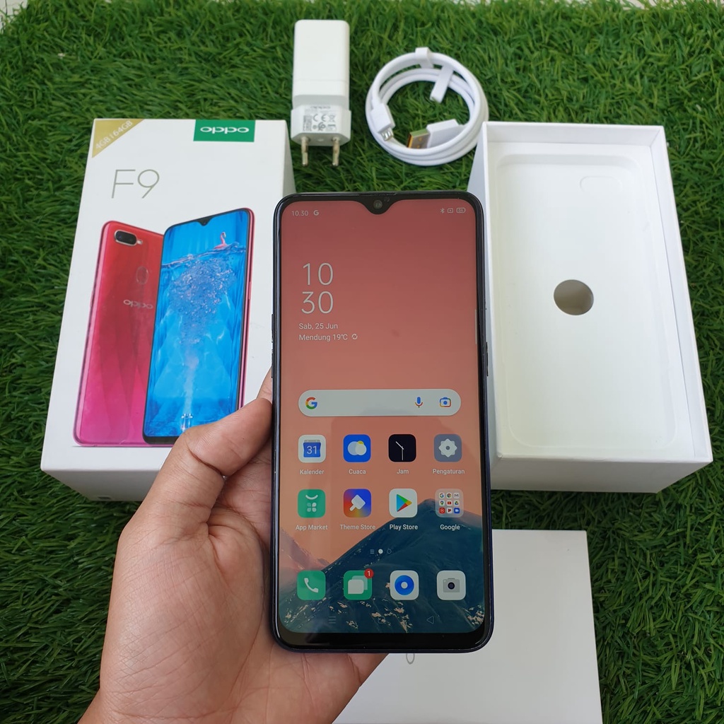 OPPO F9 SECOND  4/64GB &amp; 6/64GB HP SECOND HP SEKEN HP BEKAS HP MURAH