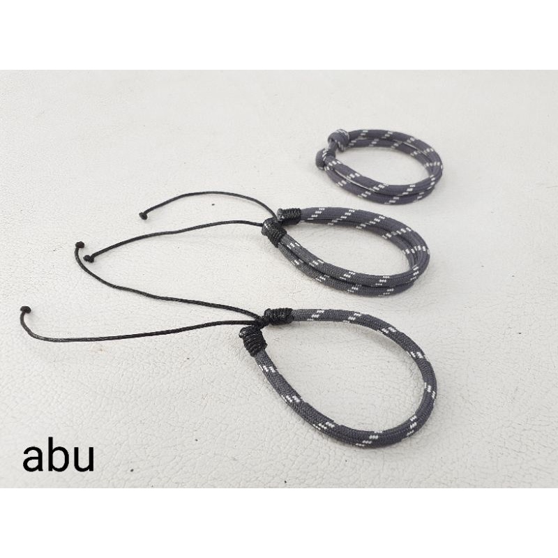 Gelang Prusik 3mm simple dapat 3 biji