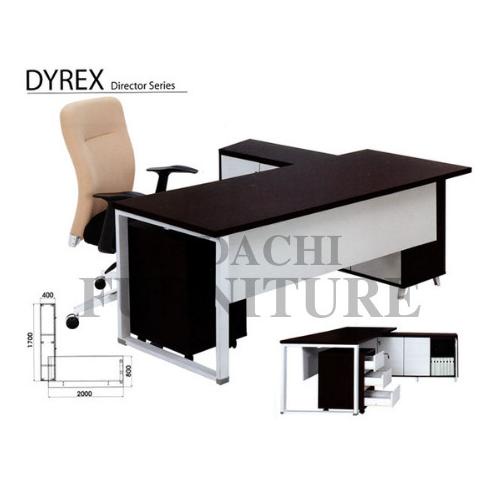

Meja Kantor L Merk Indachi - Dyrex Series Direktur Staff Karyawan Melodikashop82
