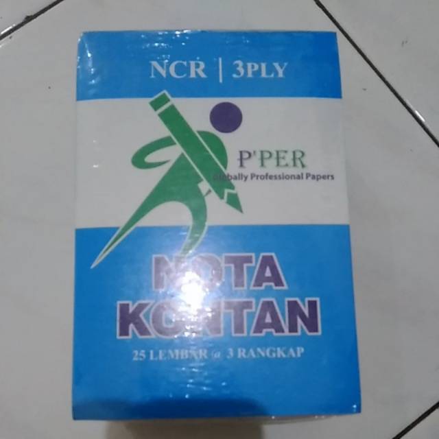 NOTA KONTAN 3 PLY / 3 RANGKAP KECIL