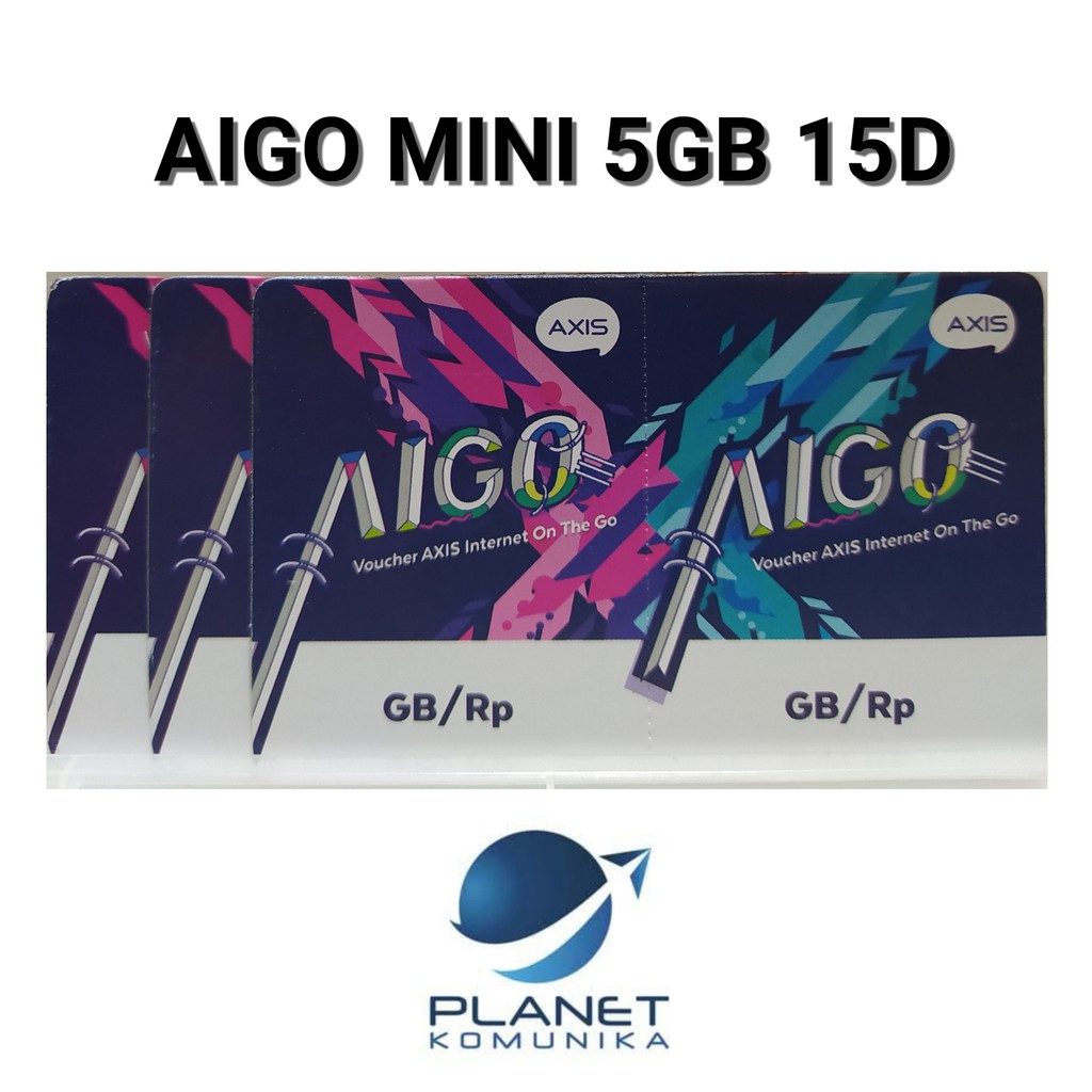 Fisik Axis Aigo 11.5GB - 15HARI