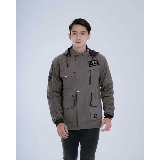 JAKET PARKA PRIA THE BOJIEL - JAKET SEMI PARKA BORDEL - PARKA PRIA BAHAN KANVAS