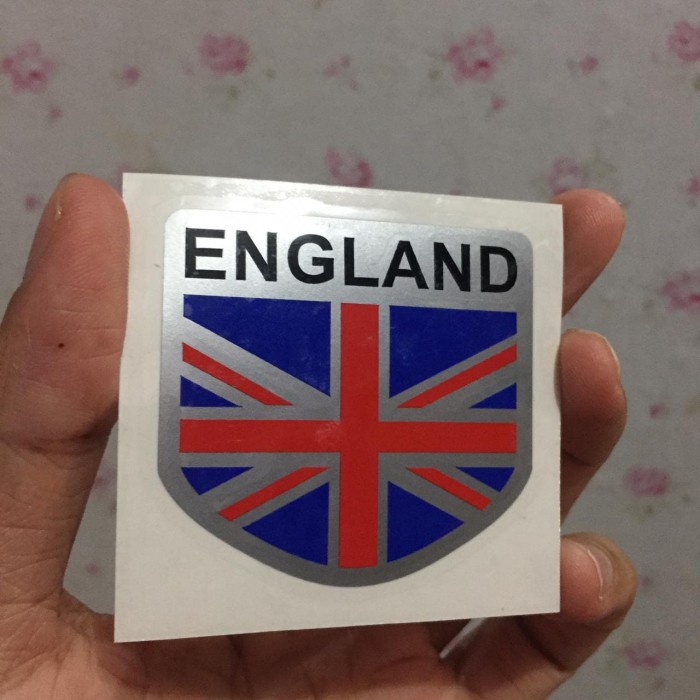 CUTTING STICKER FRAME SEPEDA EMBLEM ENGLAND INGGRIS BROMPTON COLOR
