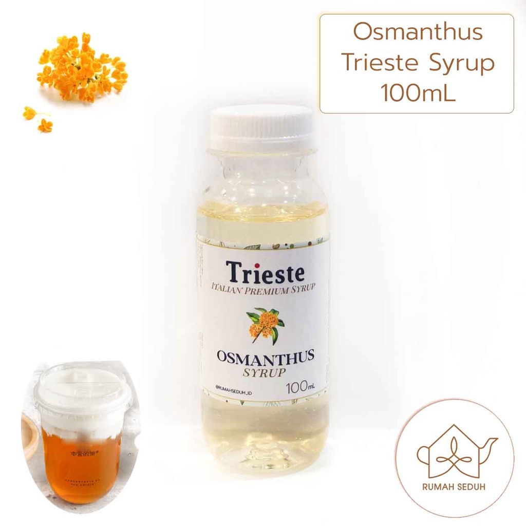 

100mL Trieste Osmanthus Syrup - Sirup Bunga Osmantus