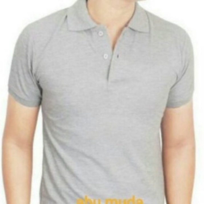 KAOS POLO SHIRT/KERAH POLO POLOS (A)-abu misty
