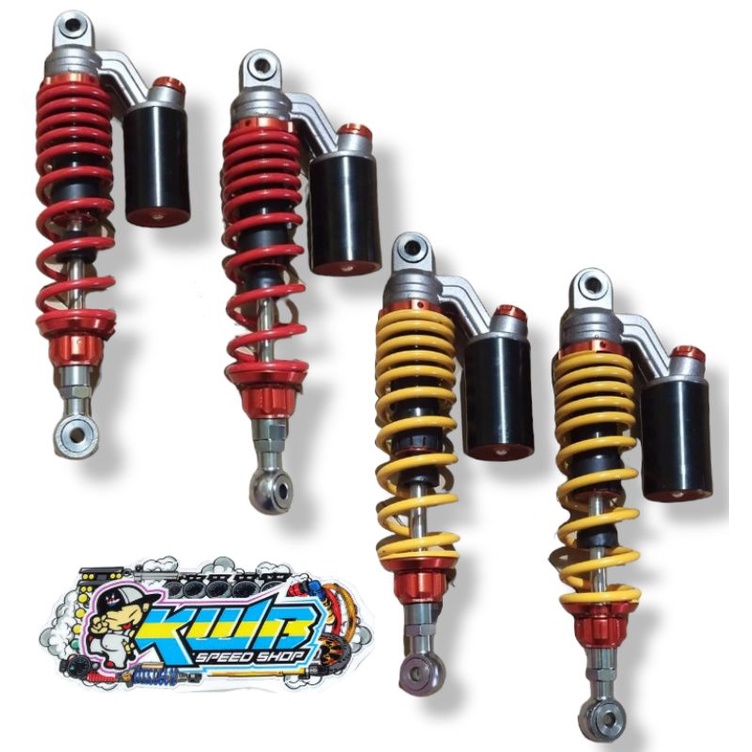 shockbreaker tabung atas fastbike copy ktc uk 280 320 340 Shock Skok Belakang Copy KTC Titanium Fastbike ukuran 280 320 340 Grand CB GL Tiger