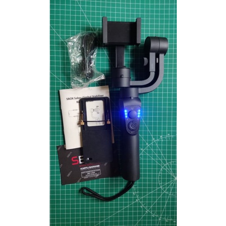 SBOX Saber 3-Axis Gimbal Smartphone Stabilizer & Actioncam