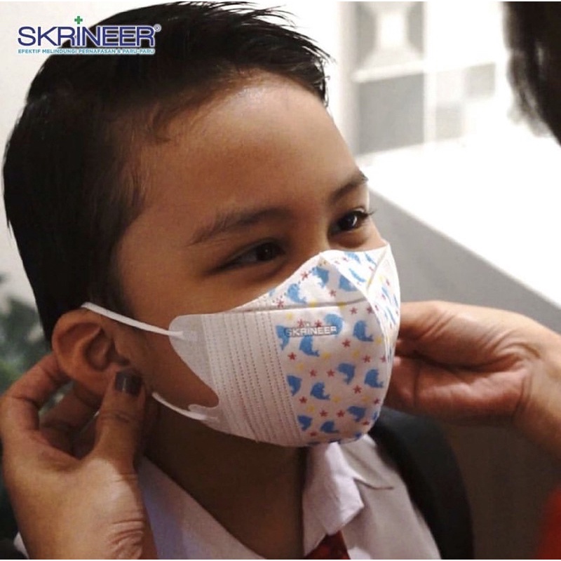 SKRINEER Masker Duckbill Kids Masker Anak Duckbill Animal Series