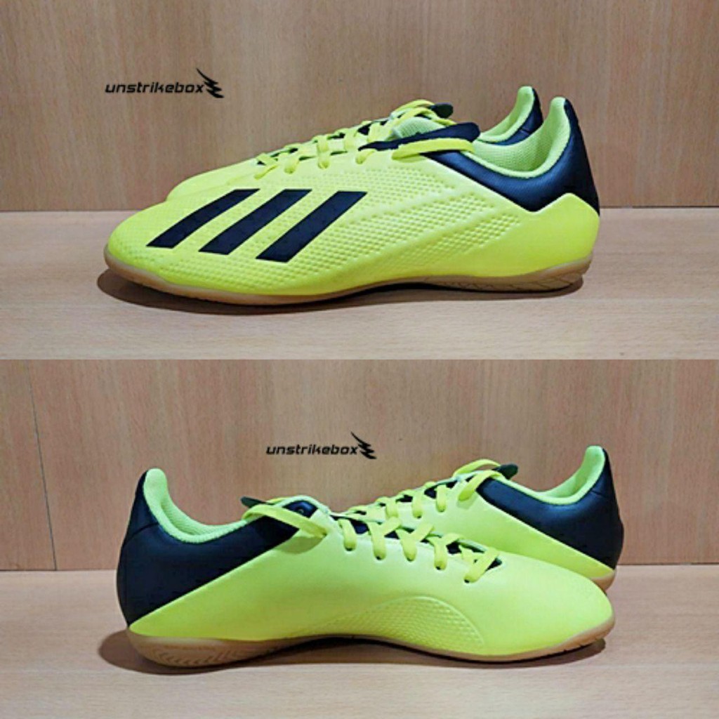 Adidas Futsal X Tango 18.4 IN - Yellow. Sepatu Futsal Murah Diskon Sale Rare Item.