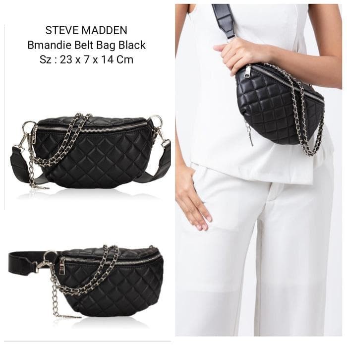 TAS WANITA STEVE MADDEN BRANDIE BLK