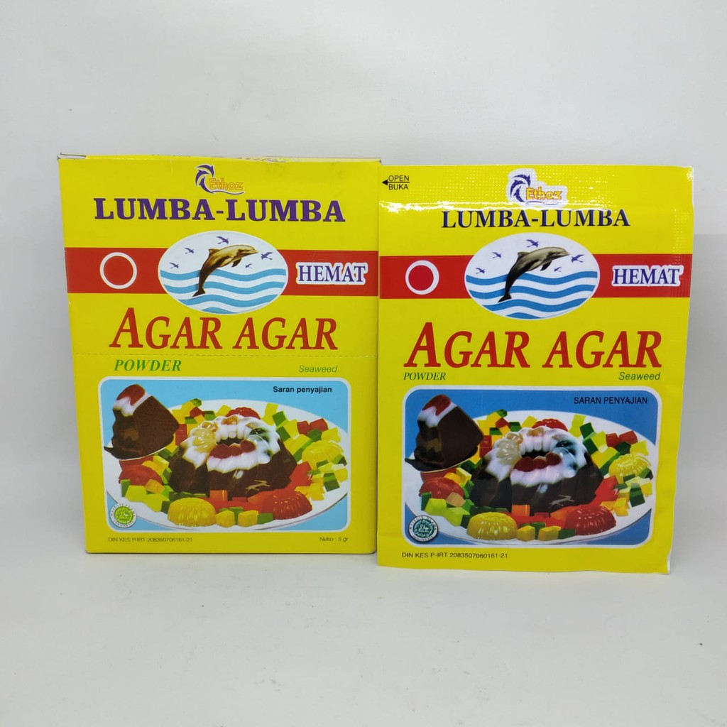 

LUMBA LUMBA AGAR AGAR POWDER HEMAT 5GRAM MERAH