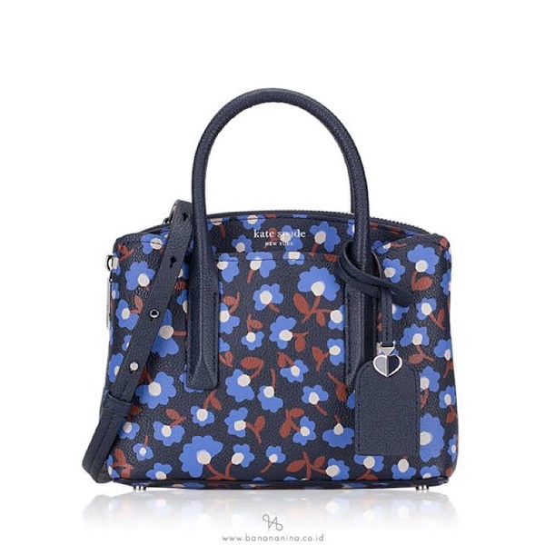 kate spade margaux mini floral satchel top handle crossbody