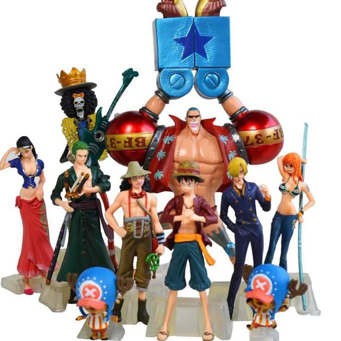 Action Figure Set PVC Chozokei Damashii Chodam One Piece New World