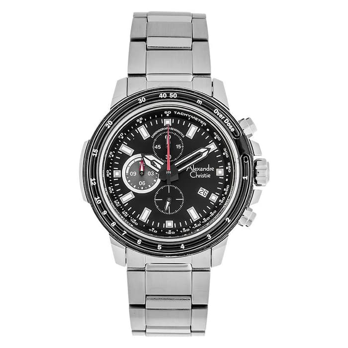 Alexandre Christie Ac 6475 Mc Bssba Jam Pria Original Garansi