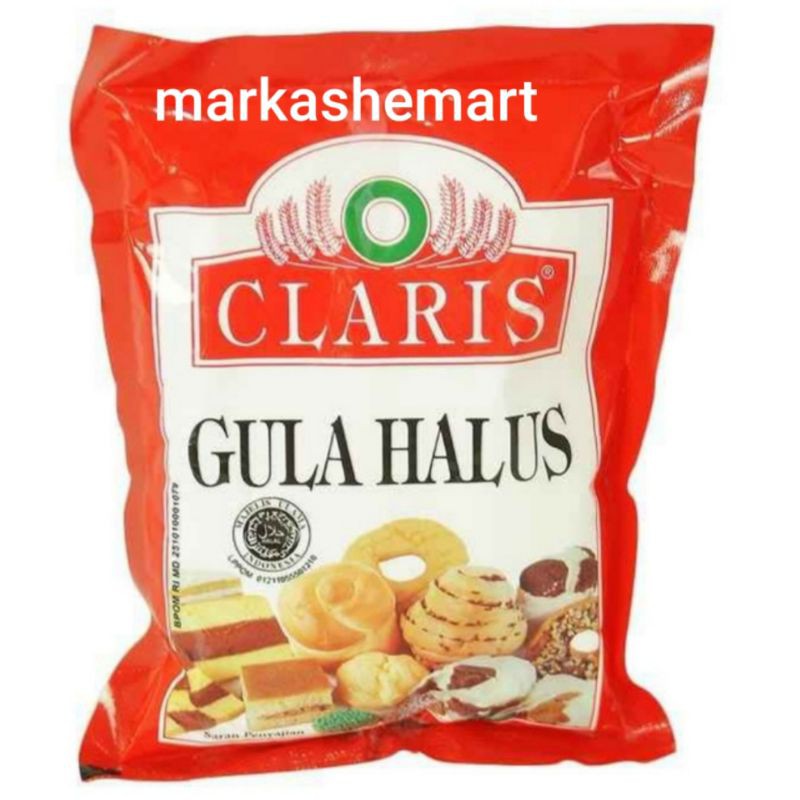 

Gula halus claris 250 gram