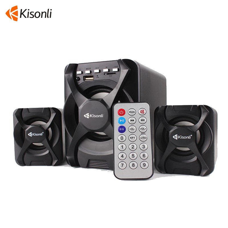 

KISONLI Gaming Speaker 2.1 Bluetooth U-2500BT X-Audio With Remote Controlled