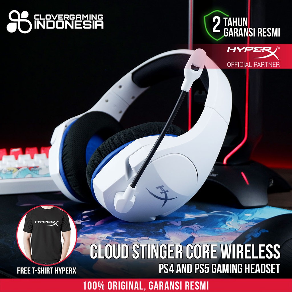 Hyperx Cloud Stinger Core Wireless PS4 and PS5 - Gaming Headset