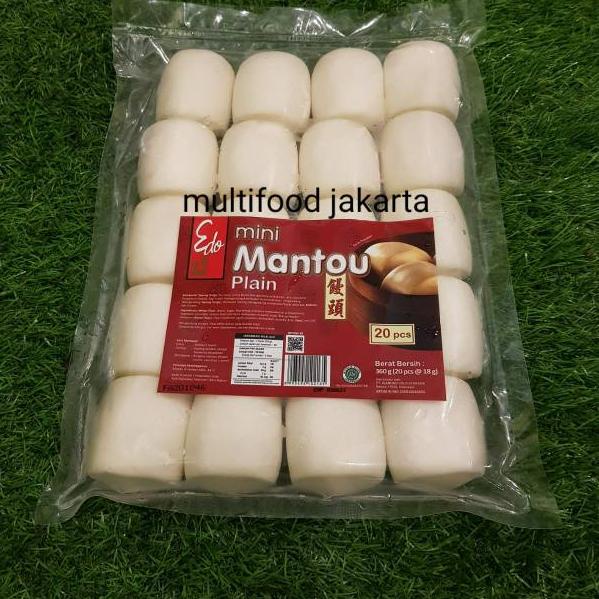 

(PROMO 8Q774) Mantau edo mini plain frozen isi 20 ❄