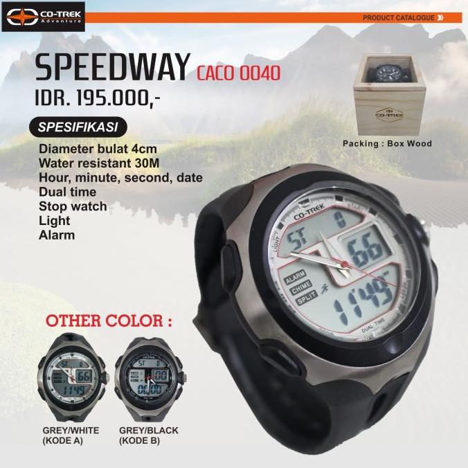JAM TANGAN CO-TREK SPEEDWAY