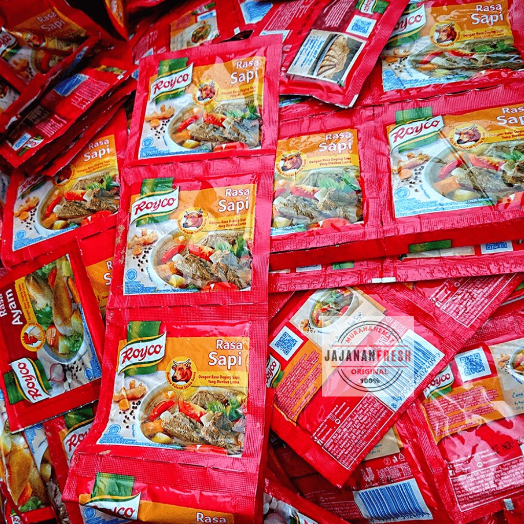 

Royco Kaldu Penyedap Rasa Ayam dan Sapi 12pcs x 9gr