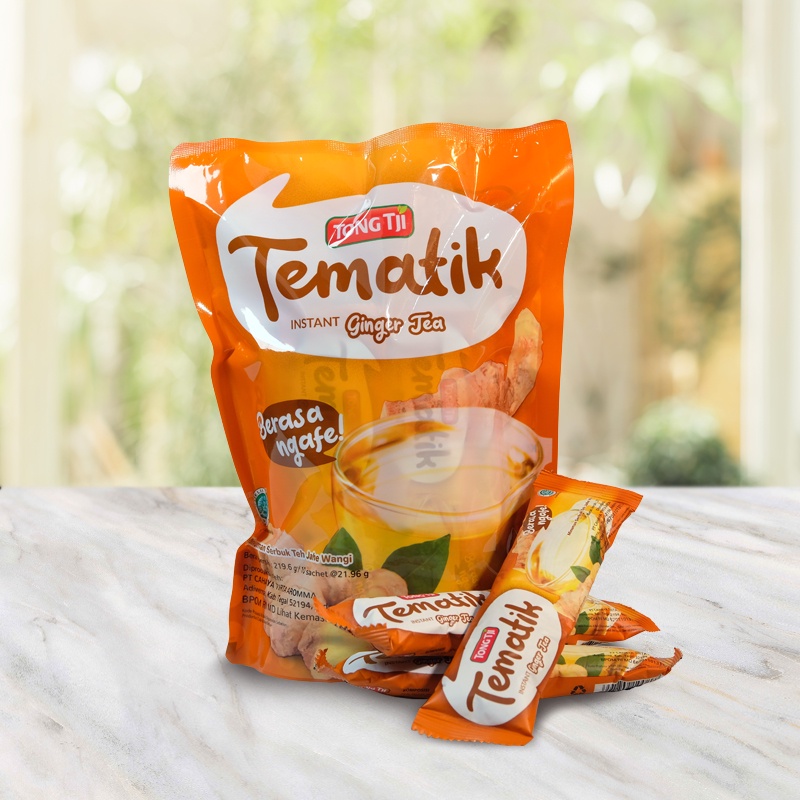 

Tong Tji Tematik Ginger Tea Pouch 10s, per Karton isi 10 pouch