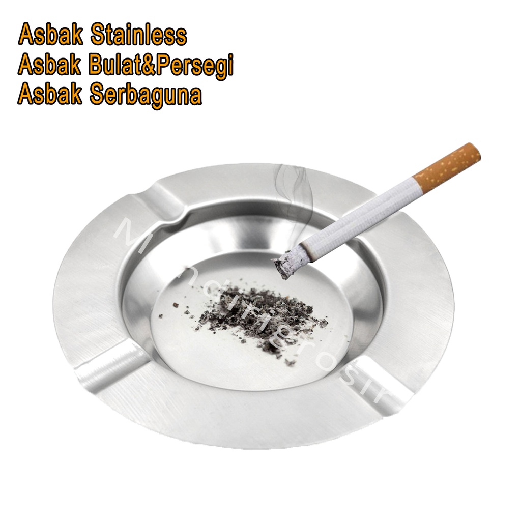 Asbak Stainless *Asbak * Asbak Rokok *Asbak Serbaguna