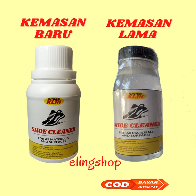 PAKET 2 BOTOL CAIRAN PEMBERSIH SEPATU SHOE SHOES CLEANER