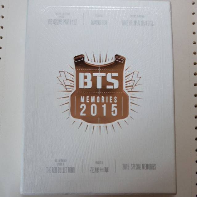 BTS Memories Of 2015 DVD