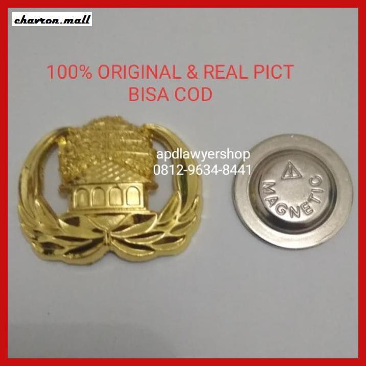 SAJAIRP- PIN KORPRI PIN KOPRI PIN KORPRI PNS KUNINGAN 3CM MAGNET PREMIUM -ASLI.