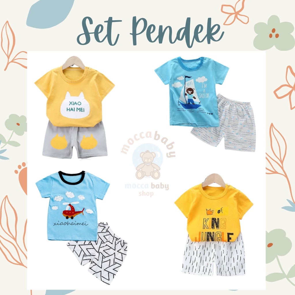 MBSS Baju bayi import stelan bayi karakter 0-1 tahun | setelan bayi | baju bayi laki laki C2