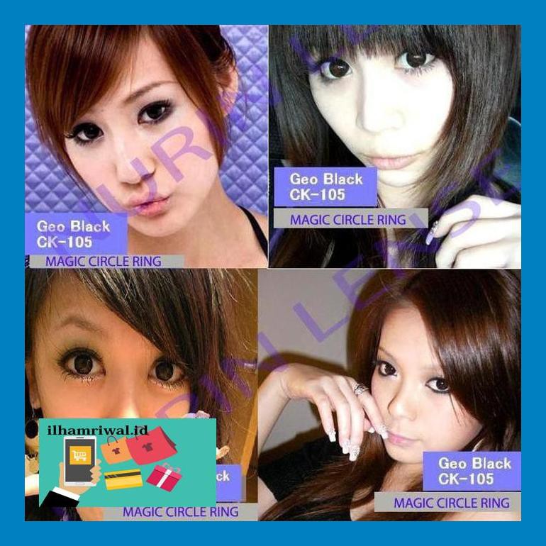 

Lumy0Xs1 Softlens Geo Magic Black Ck-105 14Mm - Plano 0.00, Sebotol L4Htxnil