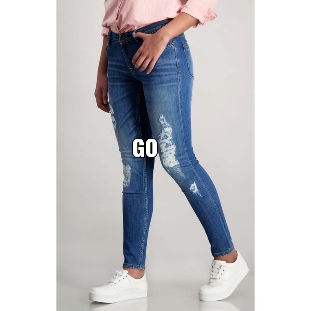 gof M CELANA JEANS CARDINAL Pensil Casual Stretch Skinny Slimfit Super Skinny Celana Panjang Ladys