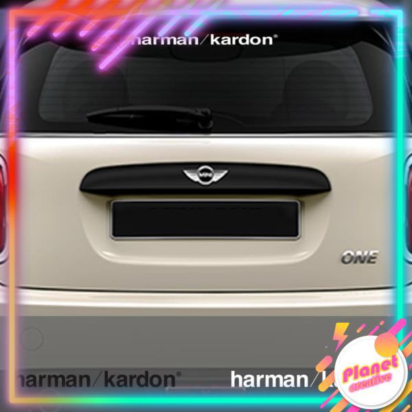 Sticker Harman / Kardon Kaca Pintu Mobil 60 cm Stiker Cutting