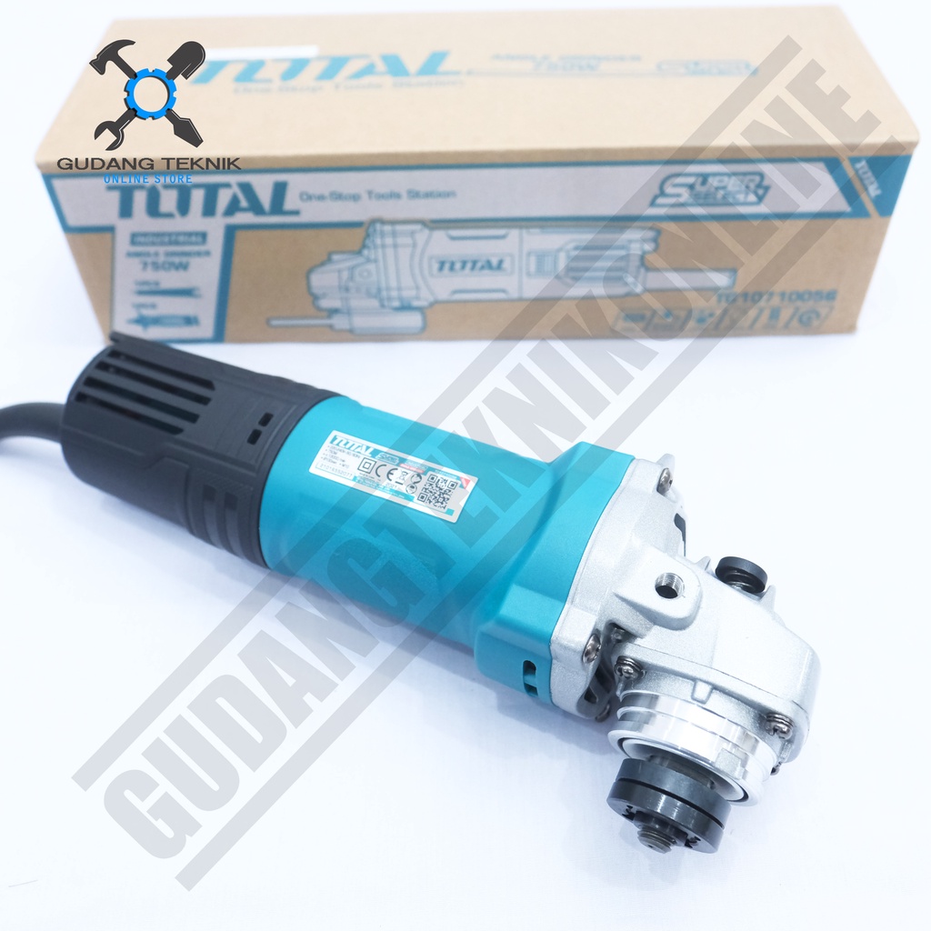 Mesin Gerinda 4&quot; TOTAL TG10710056 / Angle Grinder TG 10710056 - Gerinda Tangan 4 Inch TOTAL