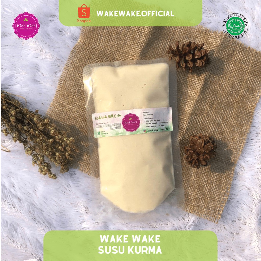 Susu Kurma - Wake Wake Milk Dates - 5 Pouch 250 ML