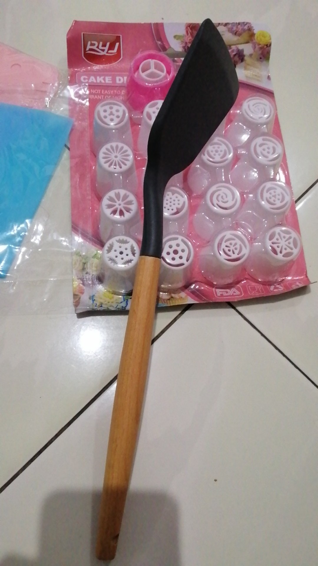 Premium Alat Masak Silikon Silicone Cooking Utensil Satuan