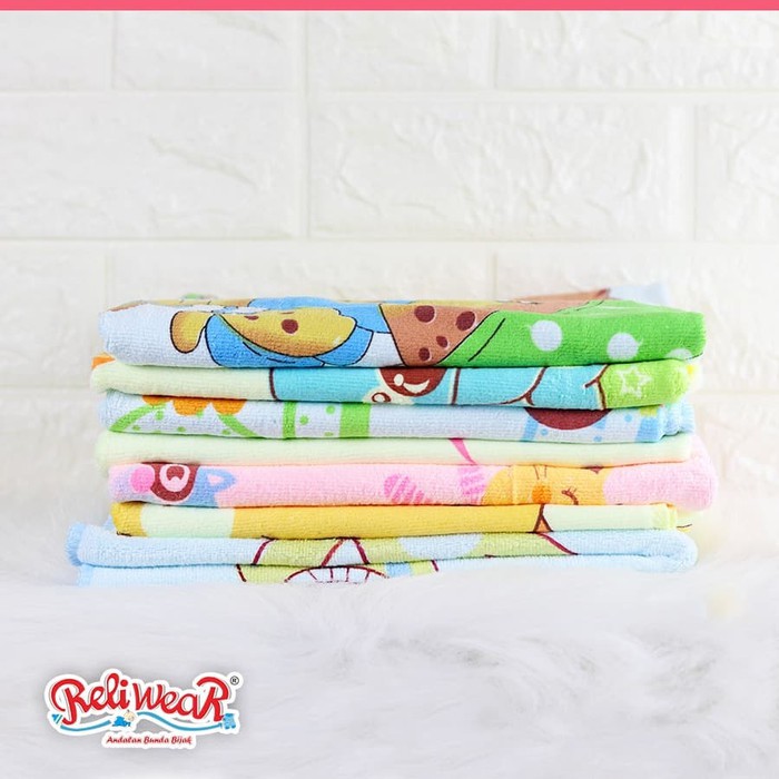 Reliwear Handuk Bayi Anak Microfiber Halus RGM 10001 / 10002