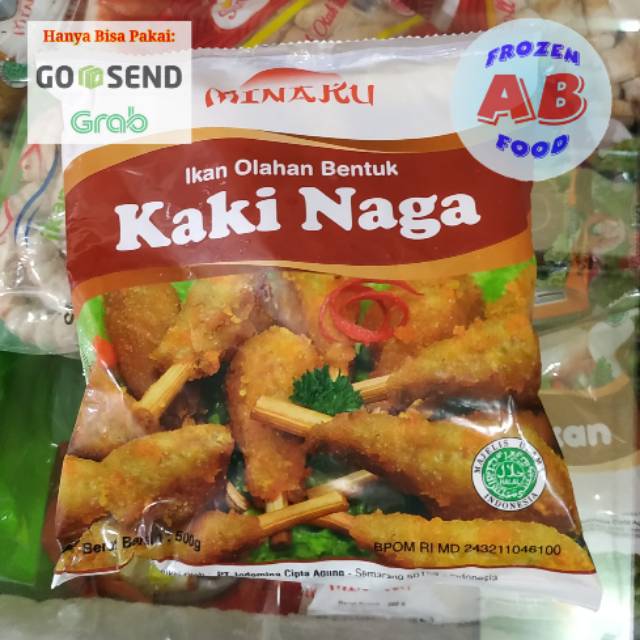 

MINAKU Kaki Naga 500 gram Ikan Olahan Bentuk Kaki Naga 500gram MINAKU KakiNaga 500 gr Nugget Ikan