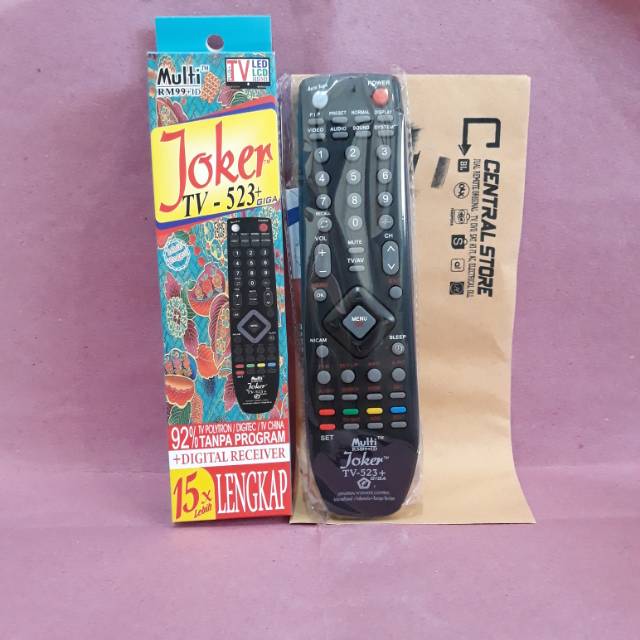 Remote Multi Joker untuk semua merk TV