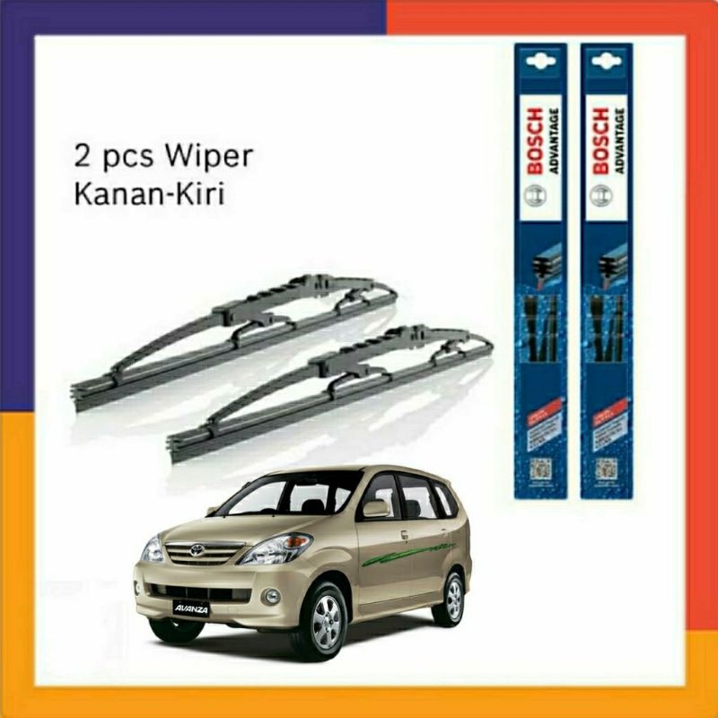 wiper bosch toyota avanza