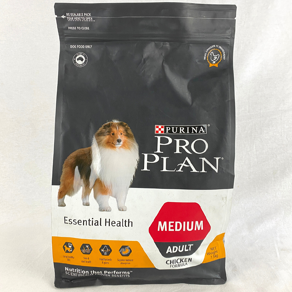 

PROPLAN Makanan Anjing MEDIUM Breed Chicken 2.5kg