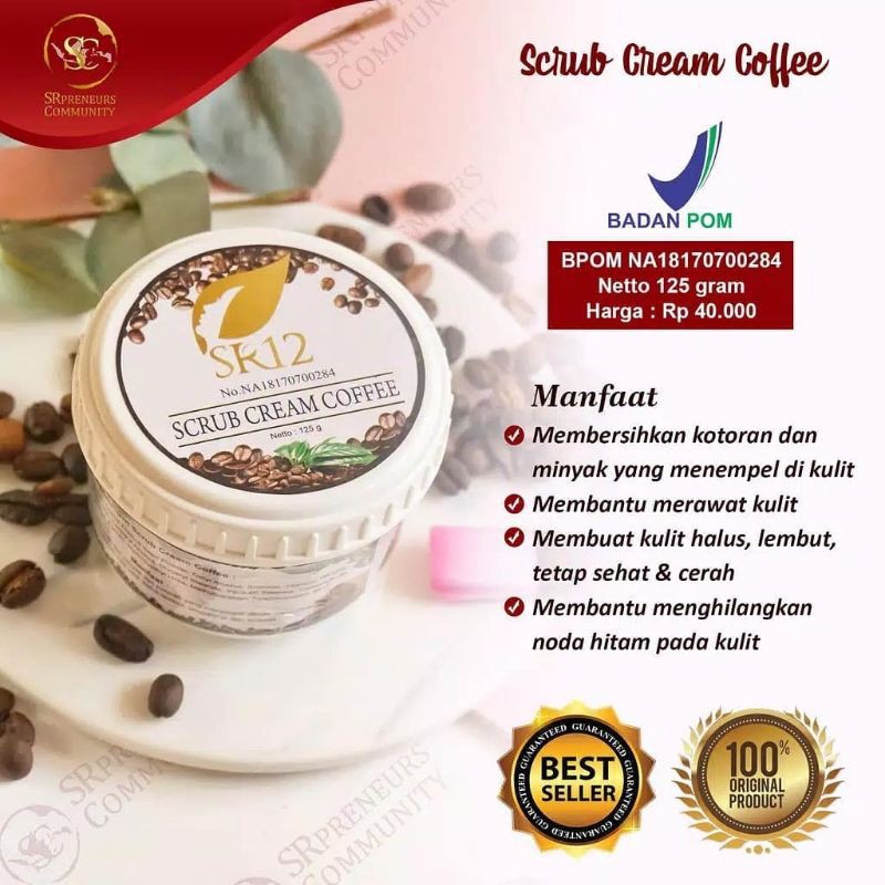 LULUR KOPI/LULUR HERBAL/LULUR SR12 /LULUR BPOM