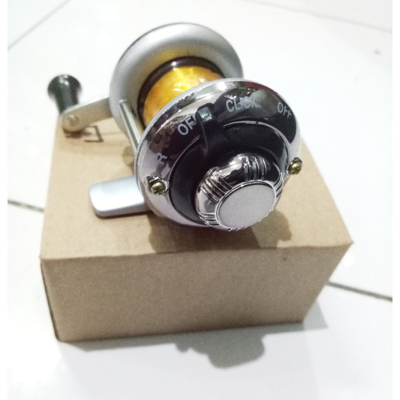 Alat Mancing REEL MINI TROLLING TINY METAL IS-100