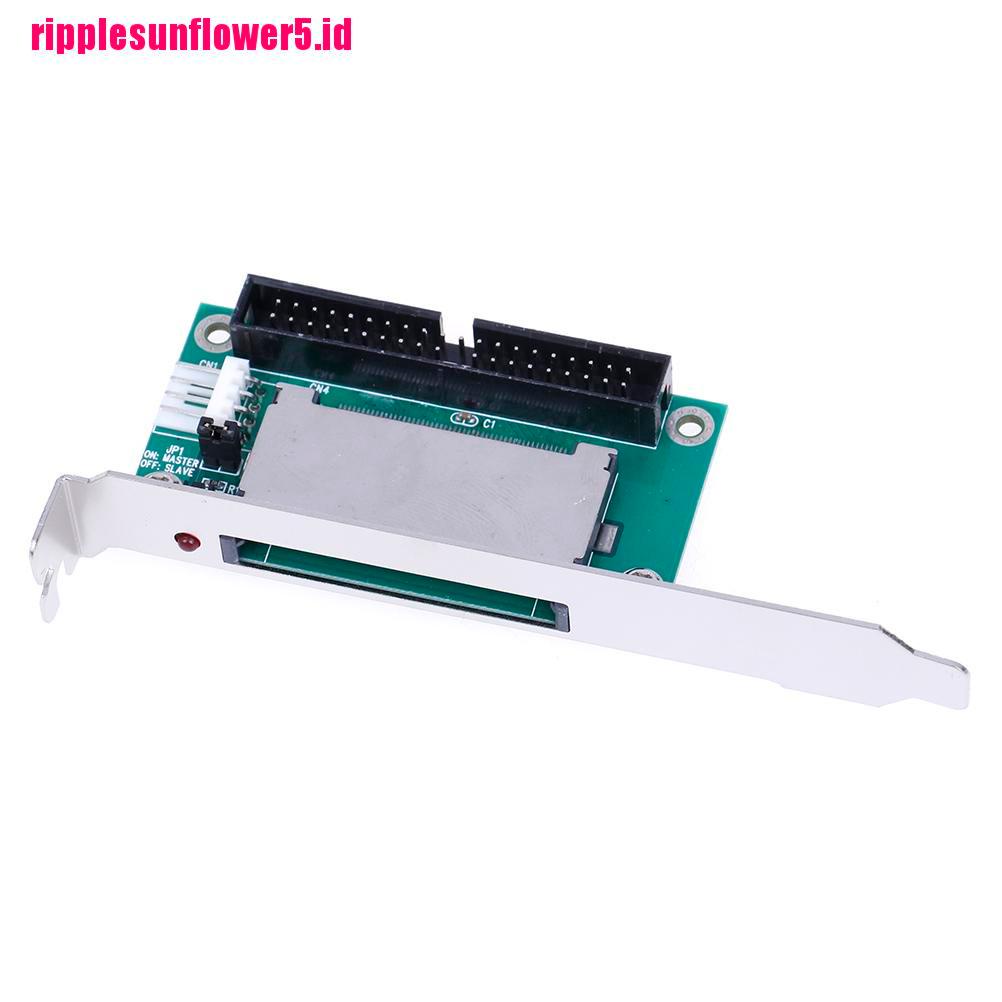 Adaptor Konverter Kartu flash compact 40 Pin Ke 3.5 IDE CF Untuk PCI Back