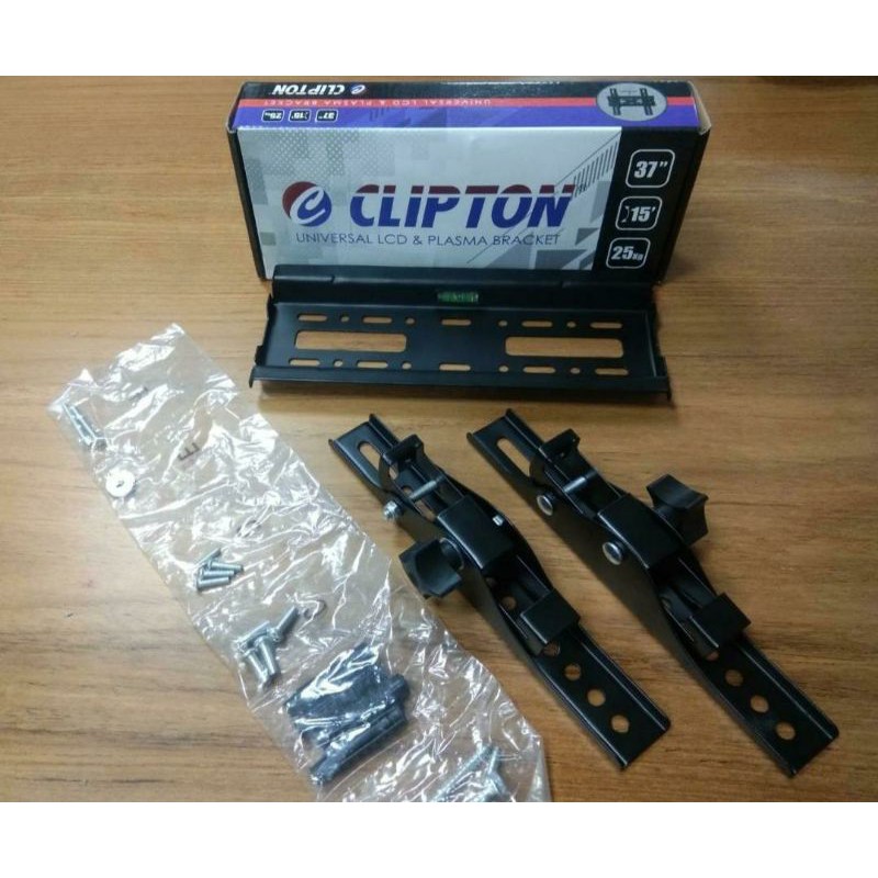 BREKET TV LED UKURAN 19&quot; - 22&quot; -  24&quot; - 29&quot; - 32&quot; merk CLIPTON.