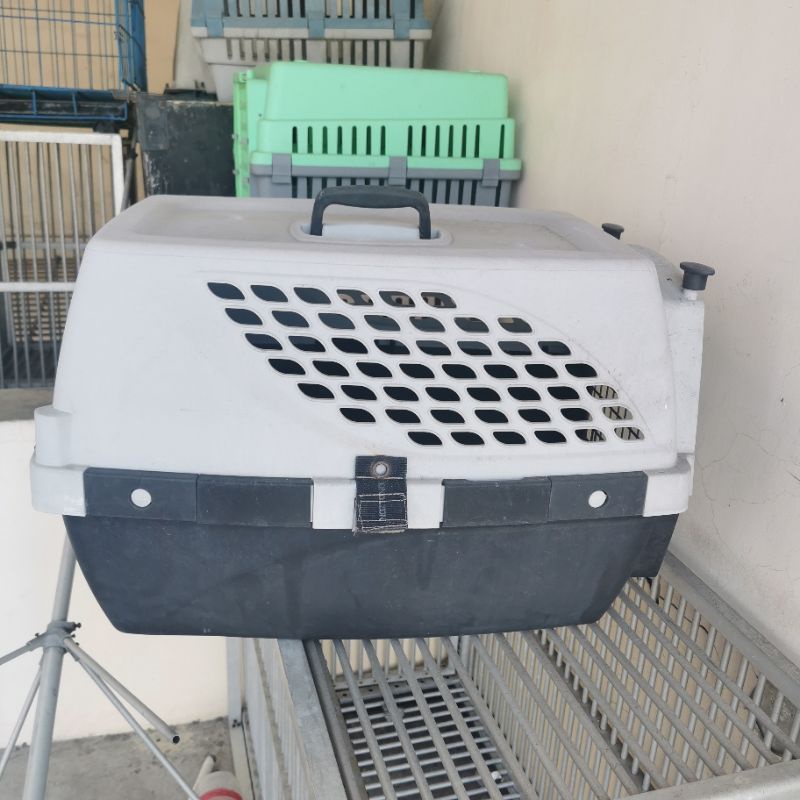 PET DOG CAT PUPPY KITTEN CARGO KARGO CARRIER KANDANG CAGE ANJING KUCING PELIHARAAN PRELOVED BEKAS