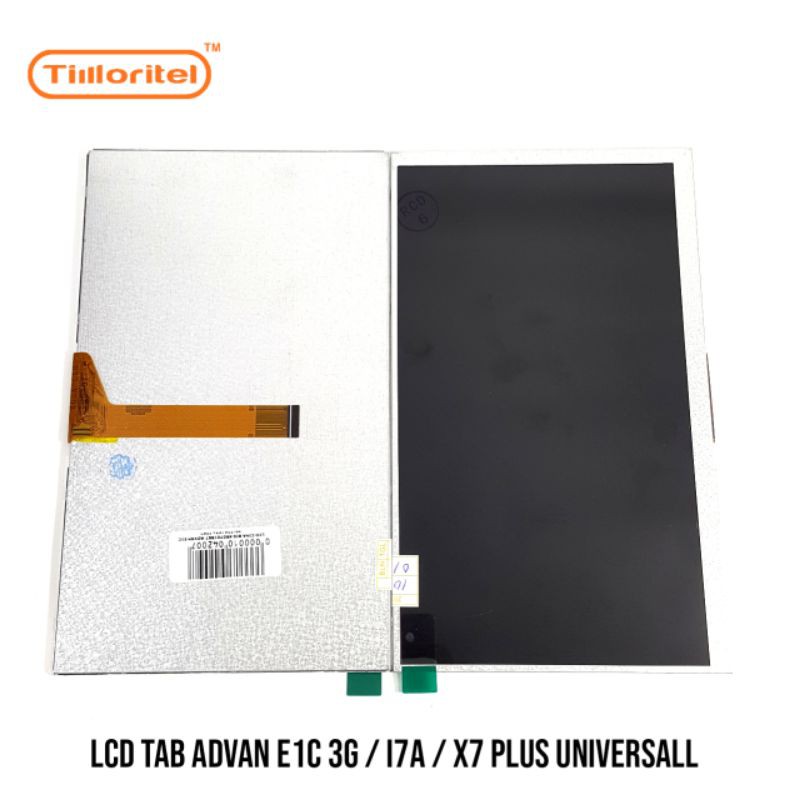 LCD TAB CINA ADVAN E1C 3G / I7A / X7 PLUS