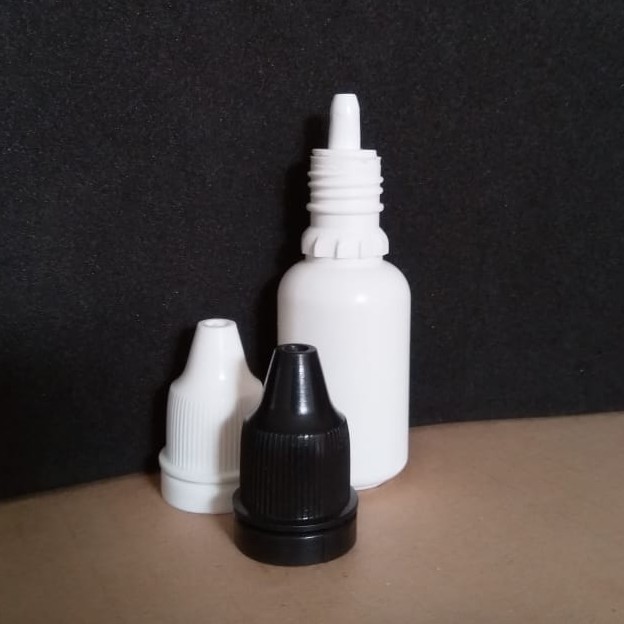 Botol Tetes 15 ml Putih Segel