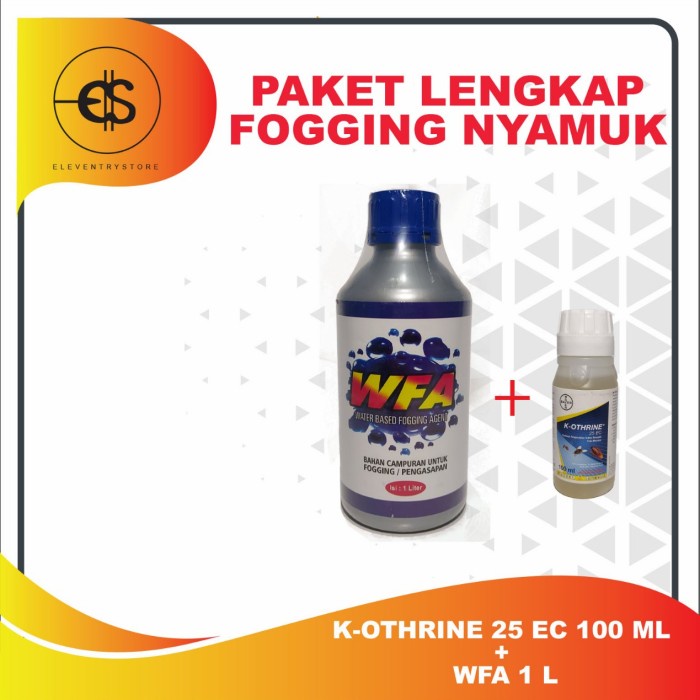 OBAT NYAMUK FOGGING KOTHRINE 25 EC 100 ML PLUS WFA WATER FOGGING AGENT