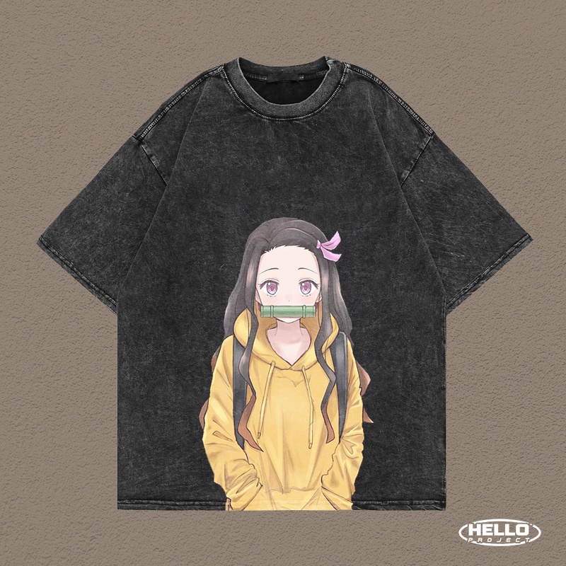 Nesuko Kamado Oversize Washed T shirt